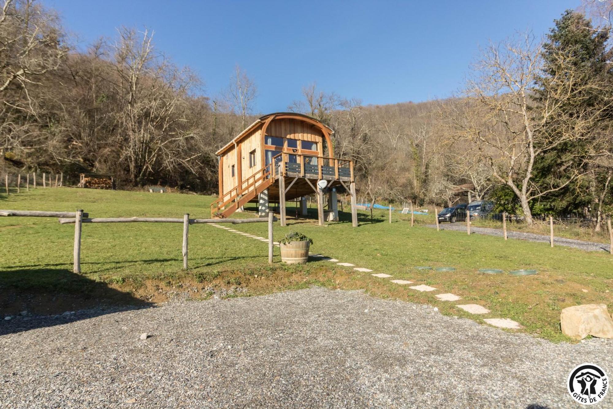 Gite Cabane Insolite Pyrenees Sauveterre-de-Comminges Exterior foto